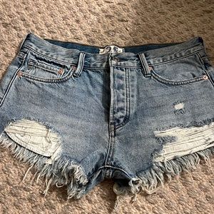 Free People shorts size 25